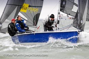 Hamble Winter Series – Round 2 photo copyright  Paul Wyeth taken at  and featuring the  class