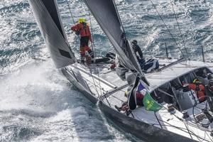 Day 5 – Eric de Turckheim's 54-foot Teasing Machine – Rolex Middle Sea Race photo copyright  Rolex/ Kurt Arrigo http://www.regattanews.com taken at  and featuring the  class