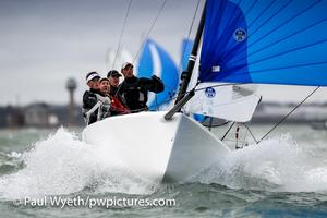 Hamble Winter Series – Round 2 photo copyright  Paul Wyeth taken at  and featuring the  class