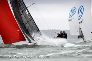 Hamble Winter Series – Round 2 photo copyright  Paul Wyeth taken at  and featuring the  class