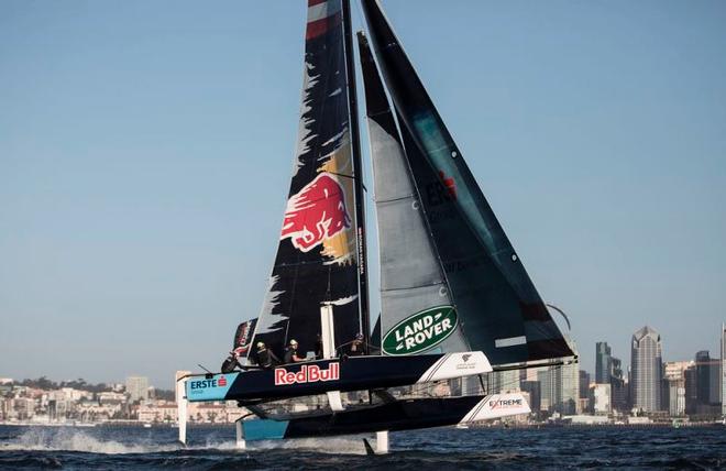 Act 7, Extreme Sailing Series San Diego - Day 3 – Red Bull Sailing Team, currently in fourth, will be looking to secure a spot on the overall podium. ©  Lloyd Images