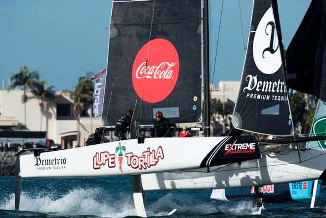 Act 7, Extreme Sailing Series San Diego - Day 3 – The regular six crews will be joined by two wildcards Lupe Tortilla Demetrio, the US team who also competed in San Diego, and Team Extreme México. ©  Lloyd Images