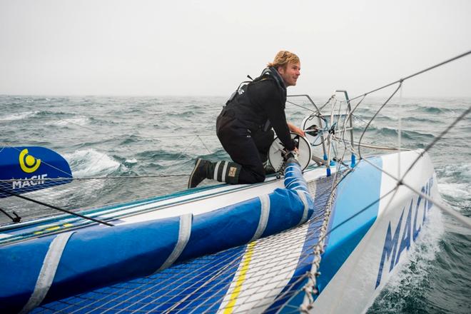 François Gabart and the MACIF trimaran ©  Vincent Curutchet / ALeA / Macif