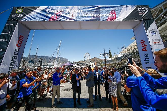 Cape Town stopover. Opening day – Volvo Ocean Race ©  Pedro Martinez / Volvo Ocean Race