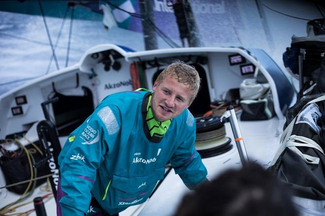 Leg 2, Lisbon to Cape Town, on board AkzoNobel – Volvo Ocean Race ©  James Blake / Volvo Ocean Race