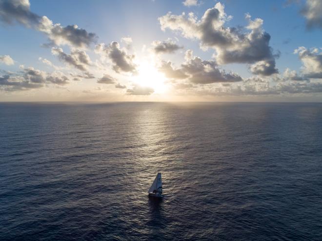 Leg 2, Lisbon to Cape Town, Aerials on board Turn the Tide on Plastic – Volvo Ocean Race ©  Sam Greenfield / Volvo Ocean Race