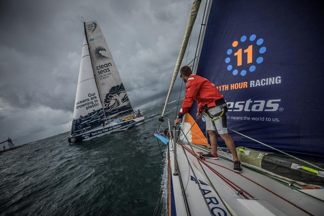 Lisbon Stopover. The Mirpuri Foundation In-Port Race – Volvo Ocean Race ©  Martin Keruzore / Volvo Ocean Race