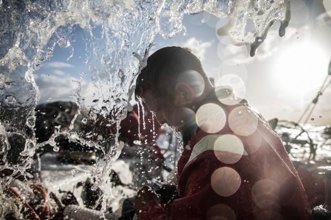 Day 2, Leg 2, Lisbon to Cape Town, on board Sun Hung Kai/Scallywag – Volvo Ocean Race ©  Konrad Frost / Volvo Ocean Race