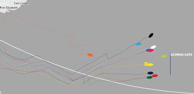 Day 10, Race 3 – Current positions – Clipper Round the World Yacht Race © Clipper Ventures