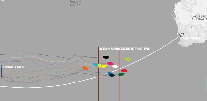 Day 19, Race 3 – Current positions – Clipper Round the World Yacht Race © Clipper Ventures