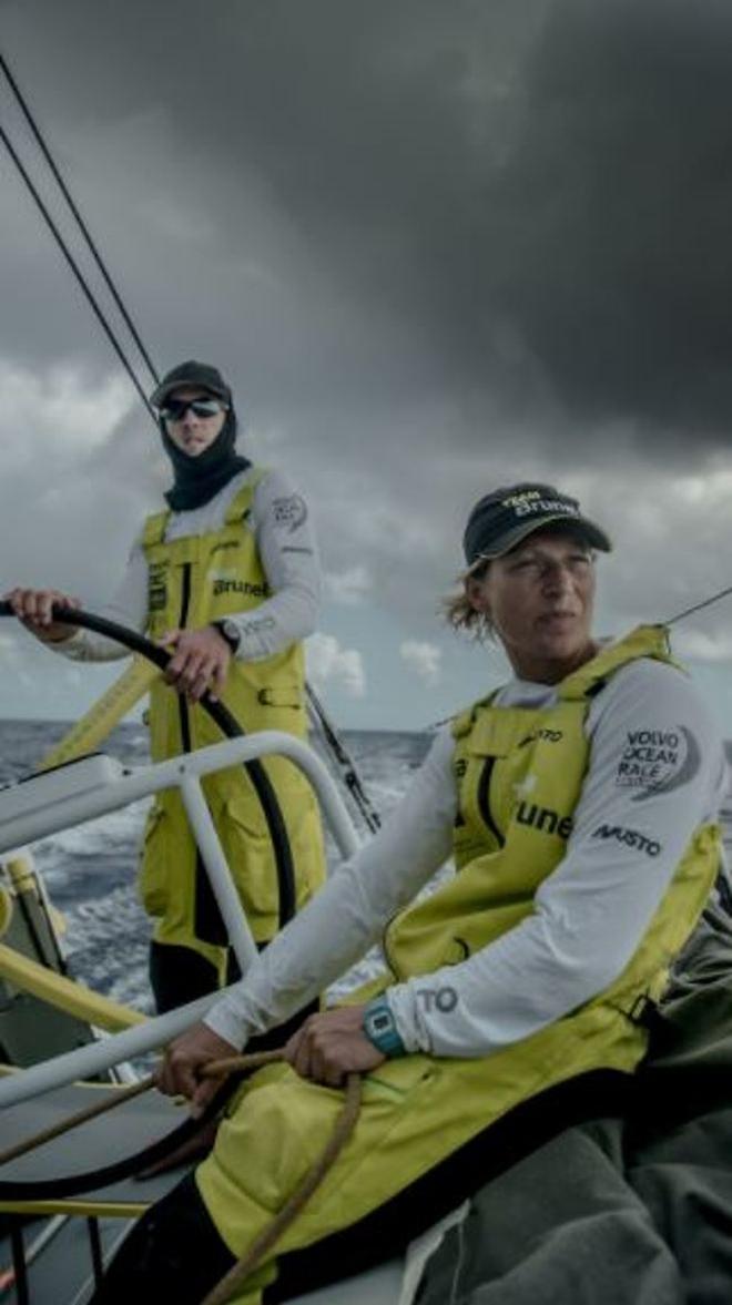 Volvo Ocean Race – Team Brunel halfway Cape Town ©  Rich Edwards / Volvo Ocean Race