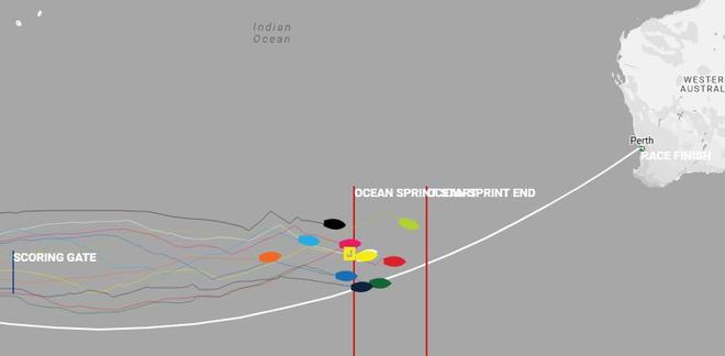 Day 18, Race 3 – Current positions – Clipper Round the World Yacht Race © Clipper Ventures