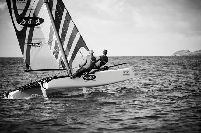 Gill - Patrick Carro - Francois Carro – St. Barth Cata-Cup ©  Michael Gramm