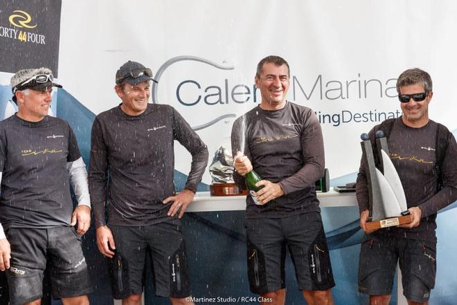 Vladimir Prosikhin and his Team Nika finish the RC44 Championship Tour in second place ©  Martinez Studio / RC44 Class