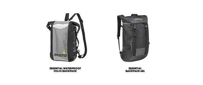 Backpacks © Musto Australia