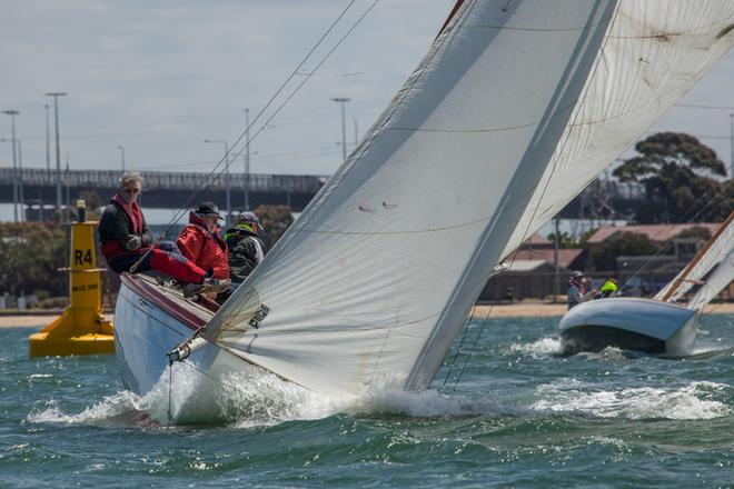 Eliza, skippered by Tony Hoppe.  Great to see the boat out racing again after 15 years... - Classic Yacht Association Cup Regatta ©  Alex McKinnon Photography http://www.alexmckinnonphotography.com