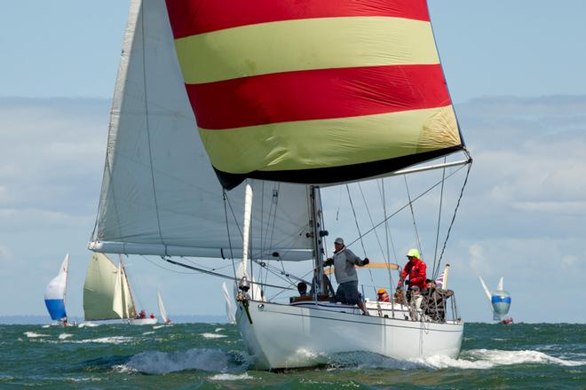 Fair Winds II, skippered by Mark Chew, did well in the first race with a third. - Classic Yacht Association Cup Regatta ©  Alex McKinnon Photography http://www.alexmckinnonphotography.com