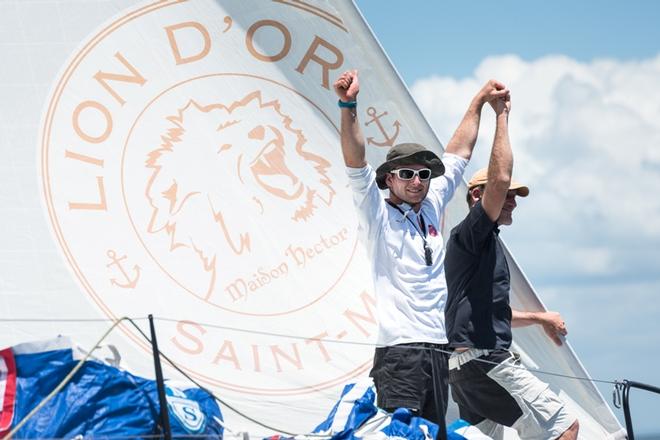 Tom Laperche and Christophe Bachmann on Le Lion d’Or – Transat Jacques Vabre © TJV