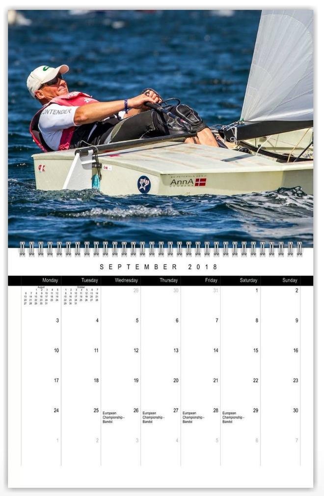 2018 OK Dinghy Calendar ©  Robert Deaves