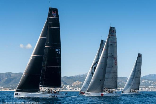 2017 Melges 40 Grand Prix, Palma de Mallorca &copy; Melges 40 / Barracuda Communication