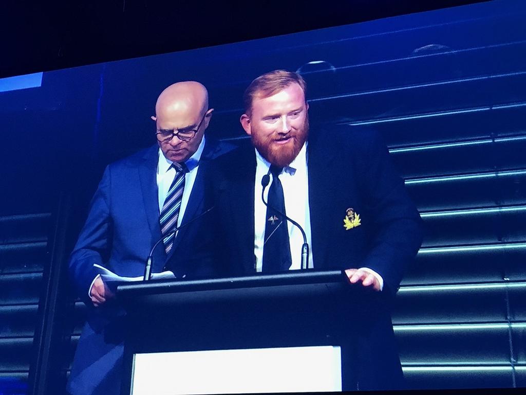 AS Coach of the Year Thomas Spithill © Brendan Rourke