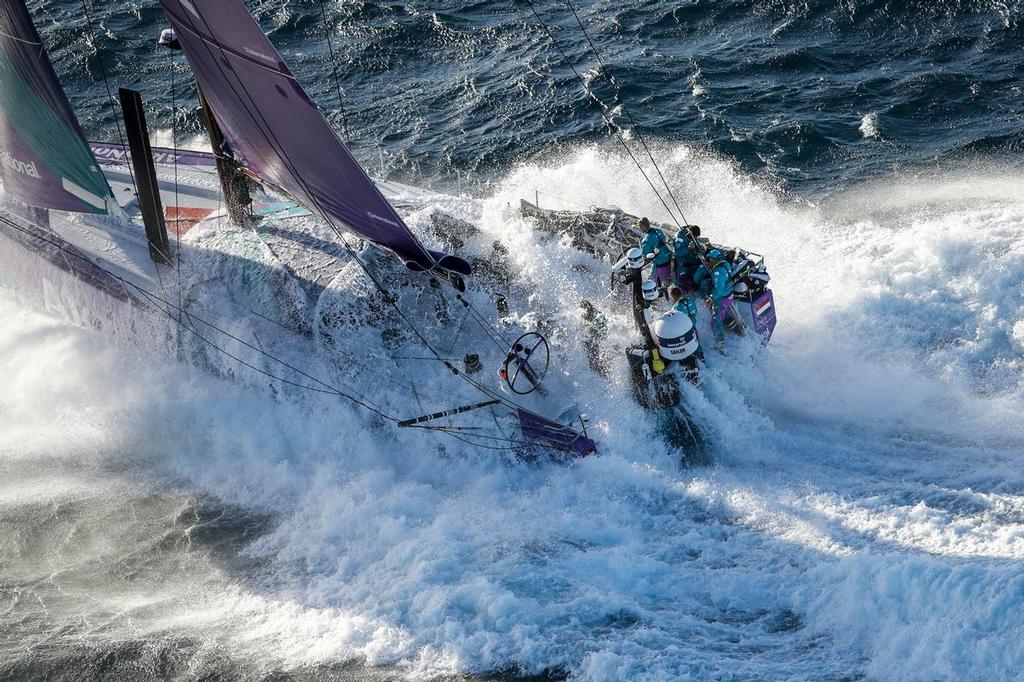 Start of Leg 2. Day 1 from Lisbon to Cape Town.  05 November, 2017. ©  Ainhoa Sanchez/Volvo Ocean Race