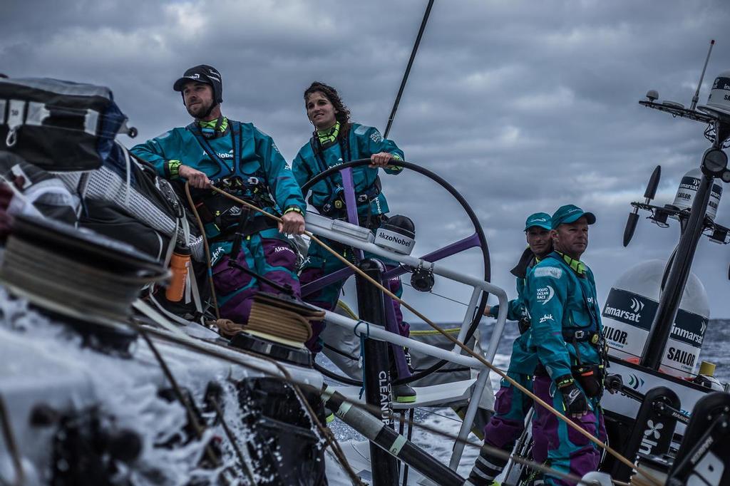 Team AkzoNobel. Volvo Ocean Race. 06 November, 2017. ©  James Blake / Volvo Ocean Race