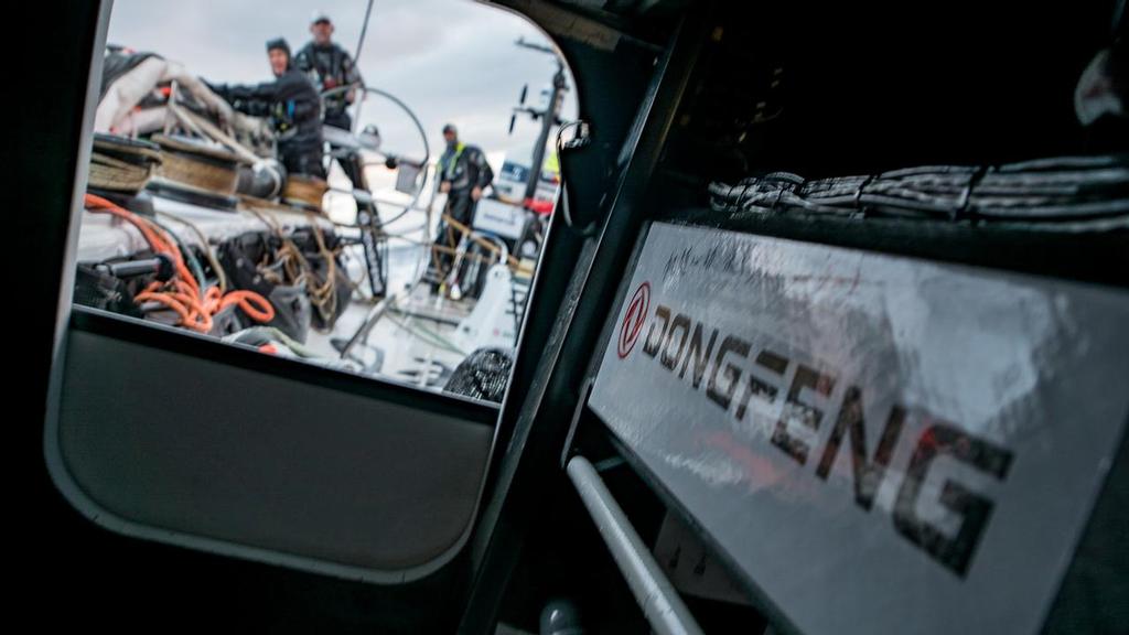 Leg 02, Lisbon to Cape Town, day 02, Morning on board Dongfeng. Volvo Ocean Race. 06 November, 2017. ©  Jeremie Lecaudey / Volvo Ocean Race