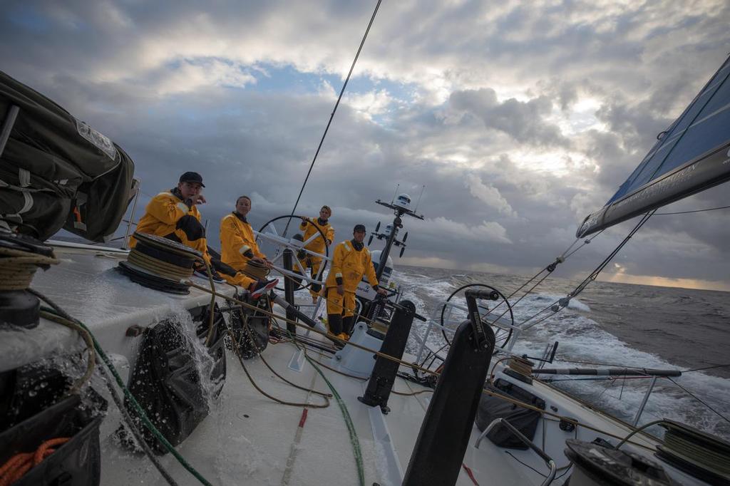 Leg 02, Lisbon to Cape Town, day 04,  On board Turn the Tide on Plastic. Volvo Ocean Race. 09 November, 2017 photo copyright  Sam Greenfield / Volvo Ocean Race taken at  and featuring the  class