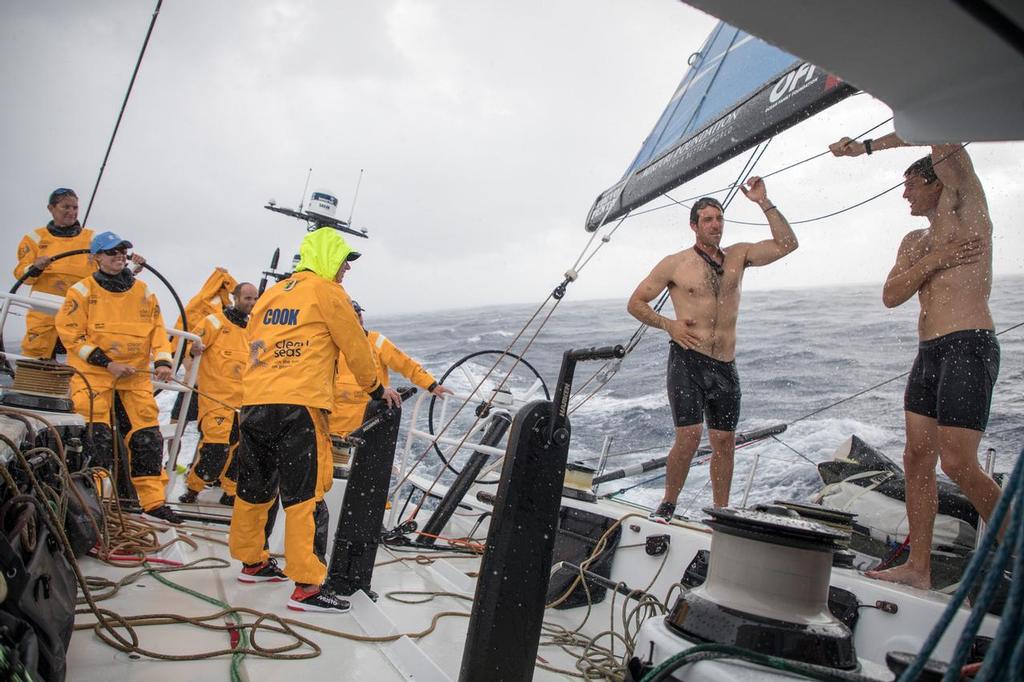 Leg 02, Lisbon to Cape Town, day 04,  On board Turn the Tide on Plastic. Volvo Ocean Race. 09 November, 2017 ©  Sam Greenfield / Volvo Ocean Race