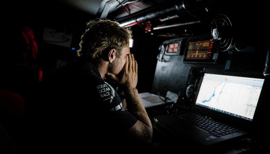 Leg 02, Lisbon to Cape Town, Day 12  on board Sun Hung Kai/Scallywag. Volvo Ocean Race. 16 November, 2017. ©  Konrad Frost / Volvo Ocean Race