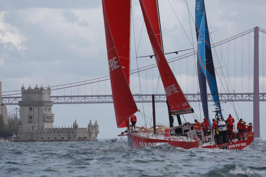  - Volvo Ocean Race,  In Port Race - Lisbon, November 3, 2017 © Eugenia Bakunova http://www.mainsail.ru