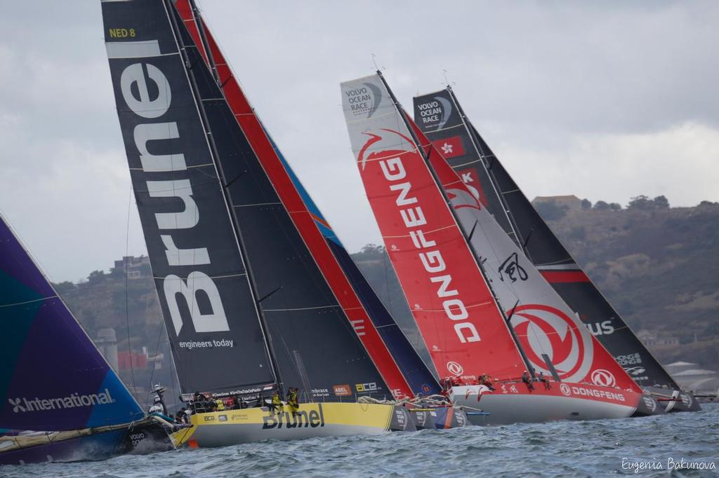  - Volvo Ocean Race,  In Port Race - Lisbon, November 3, 2017 © Eugenia Bakunova http://www.mainsail.ru