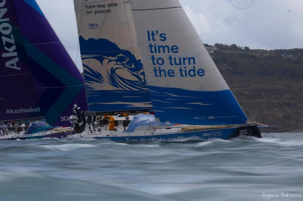  - Volvo Ocean Race,  In Port Race - Lisbon, November 3, 2017 © Eugenia Bakunova http://www.mainsail.ru