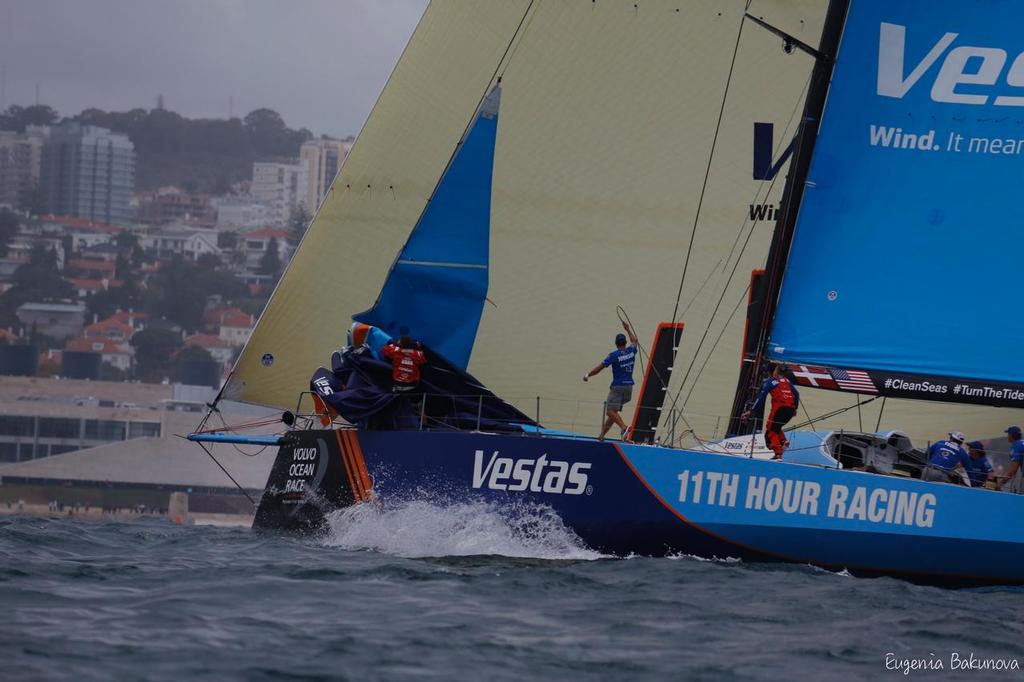  - Volvo Ocean Race,  In Port Race - Lisbon, November 3, 2017 © Eugenia Bakunova http://www.mainsail.ru