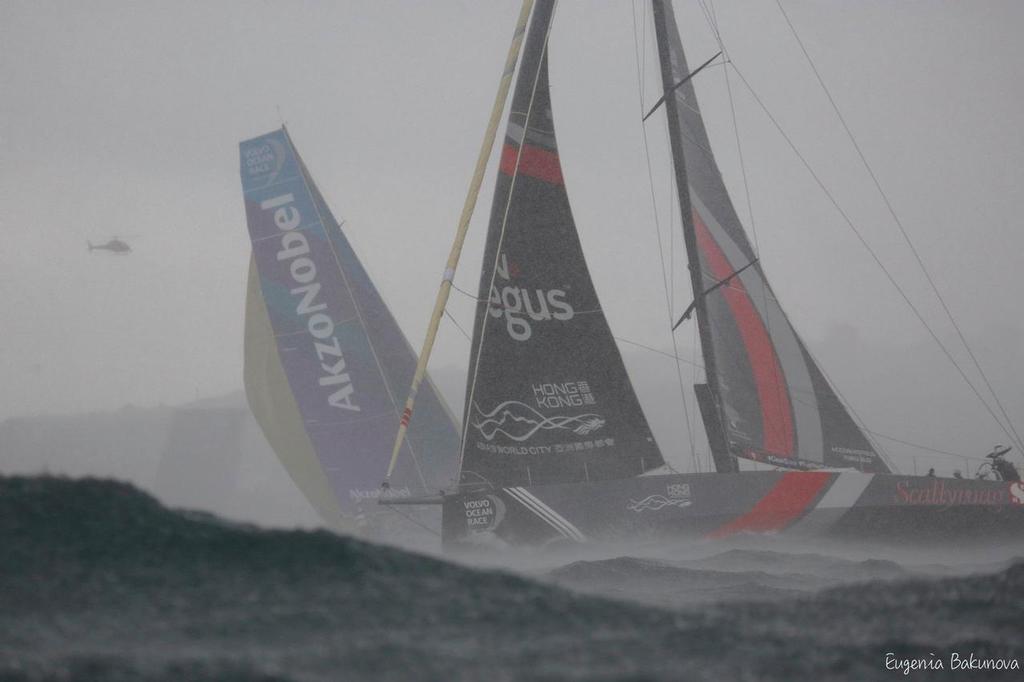  - Volvo Ocean Race, In Port Race - Lisbon, November 3, 2017 © Eugenia Bakunova http://www.mainsail.ru