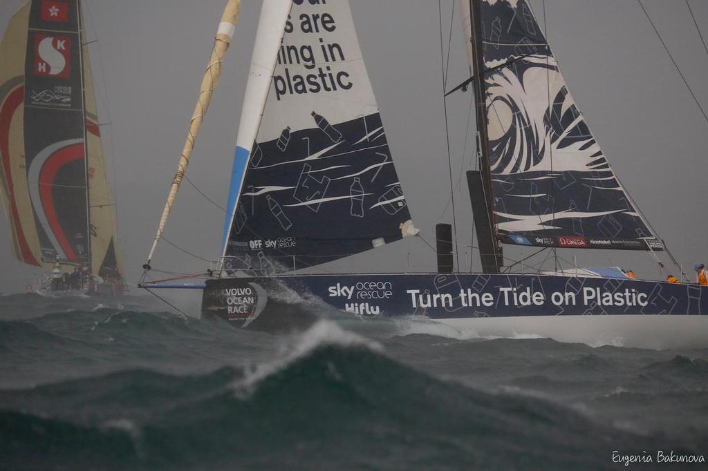  - Volvo Ocean Race, In Port Race - Lisbon, November 3, 2017 © Eugenia Bakunova http://www.mainsail.ru