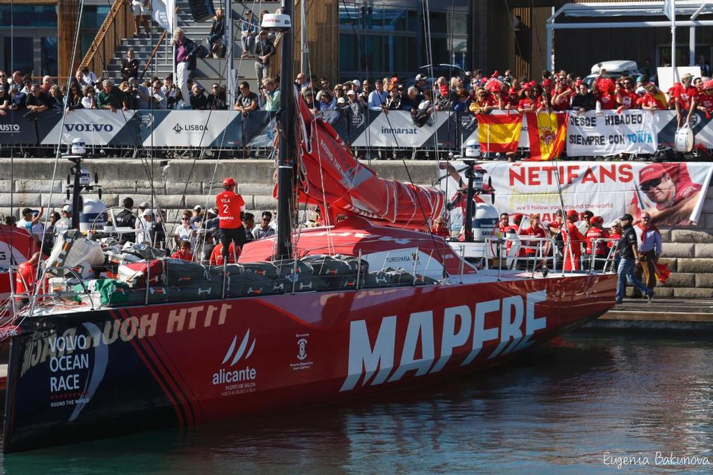 MAPFRE - Volvo Ocean Race, Leg 2 Start - Lisbon, November 5, 2017 © Eugenia Bakunova http://www.mainsail.ru