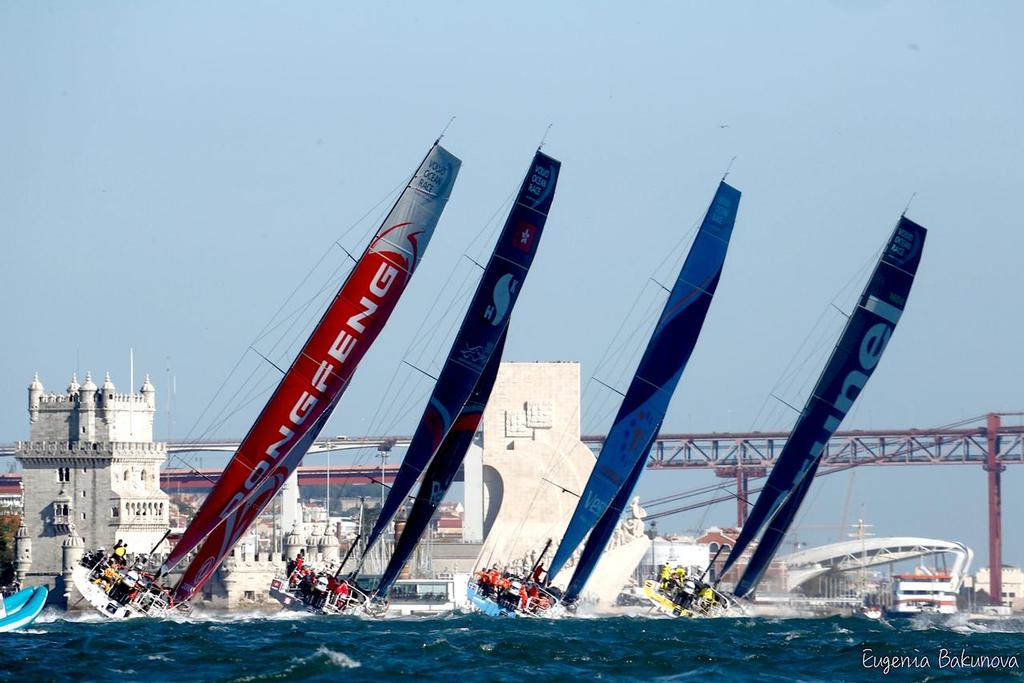  - Volvo Ocean Race, Leg 2 Start - Lisbon, November 5, 2017 © Eugenia Bakunova http://www.mainsail.ru