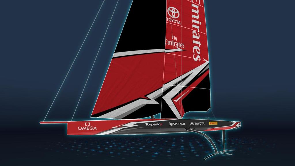 America's Cup AC75 - Class concept announcement - November 21, 2017 photo copyright Emirates Team New Zealand http://www.etnzblog.com taken at  and featuring the  class