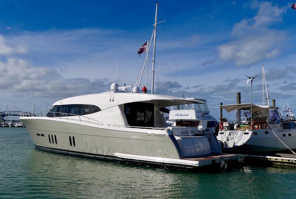 The S70 arriving in Auckland photo copyright Promedia taken at  and featuring the  class