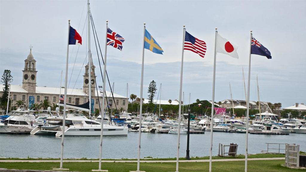 Done properly Bermuda’s Royal Dockyard created a very favourable and unique impression on the visitors that poured out of the constantly arriving cruise ships. © Richard Gladwell www.photosport.co.nz