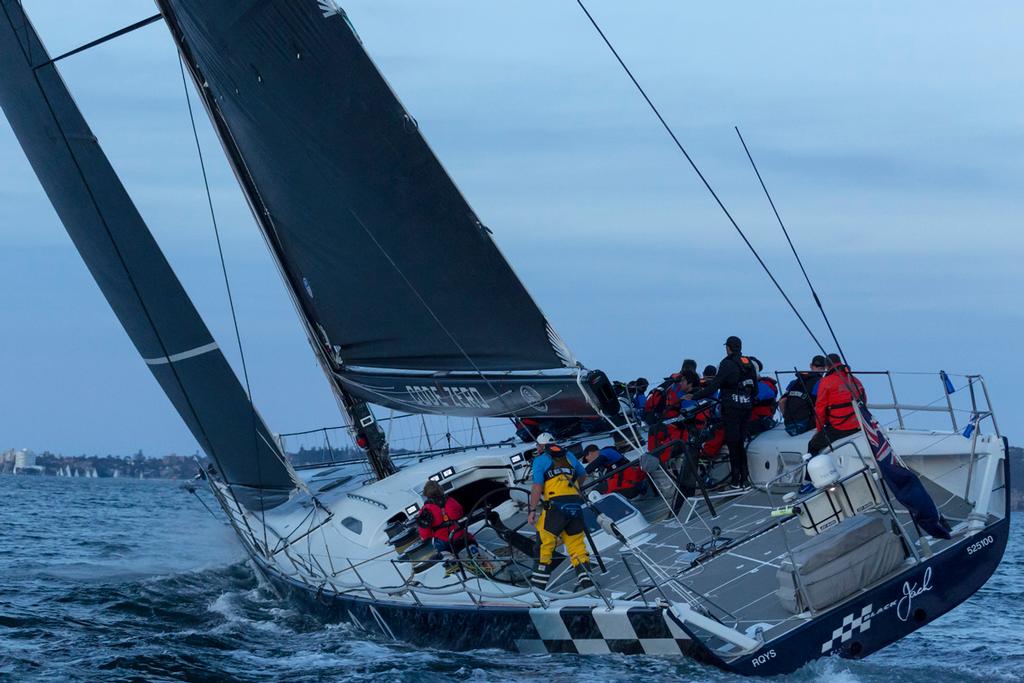 Black Jack was the first across the line - Cabbage Tree Island Race 2017 photo copyright David Brogan www.sailpix.com.au taken at  and featuring the  class