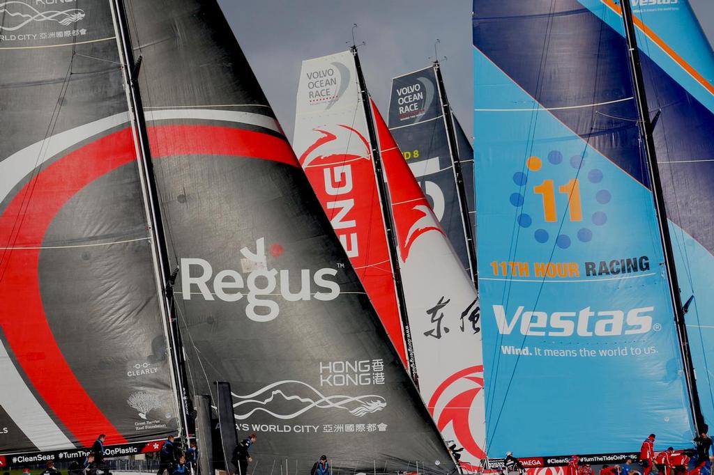  - Volvo Ocean Race,  In Port Race - Lisbon, November 1, 2017 © Eugenia Bakunova http://www.mainsail.ru