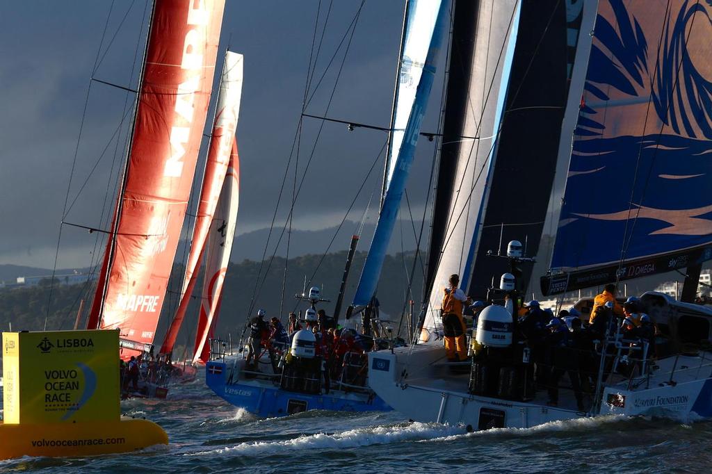  - Volvo Ocean Race,  In Port Race - Lisbon, November 1, 2017 © Eugenia Bakunova http://www.mainsail.ru