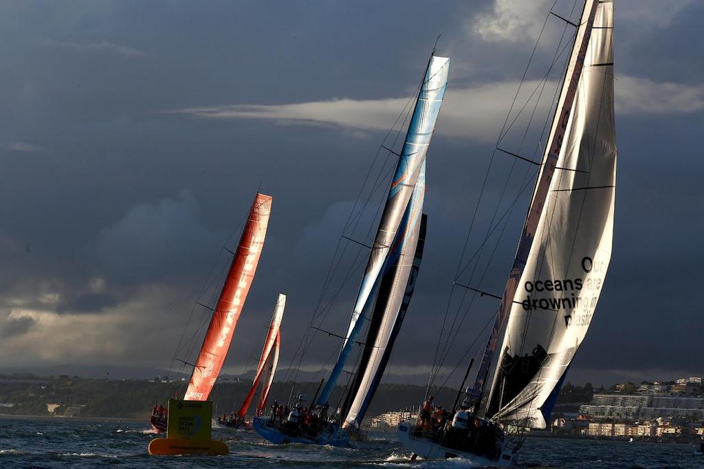  - Volvo Ocean Race,  In Port Race - Lisbon, November 1, 2017 © Eugenia Bakunova http://www.mainsail.ru