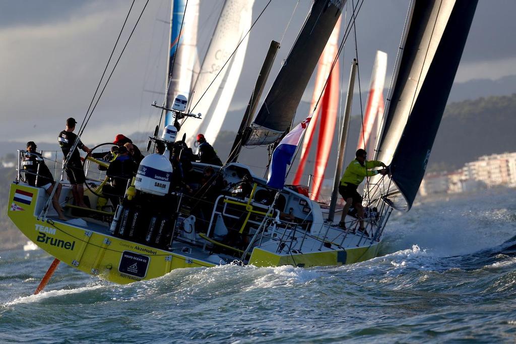  - Volvo Ocean Race,  In Port Race - Lisbon, November 1, 2017 © Eugenia Bakunova http://www.mainsail.ru