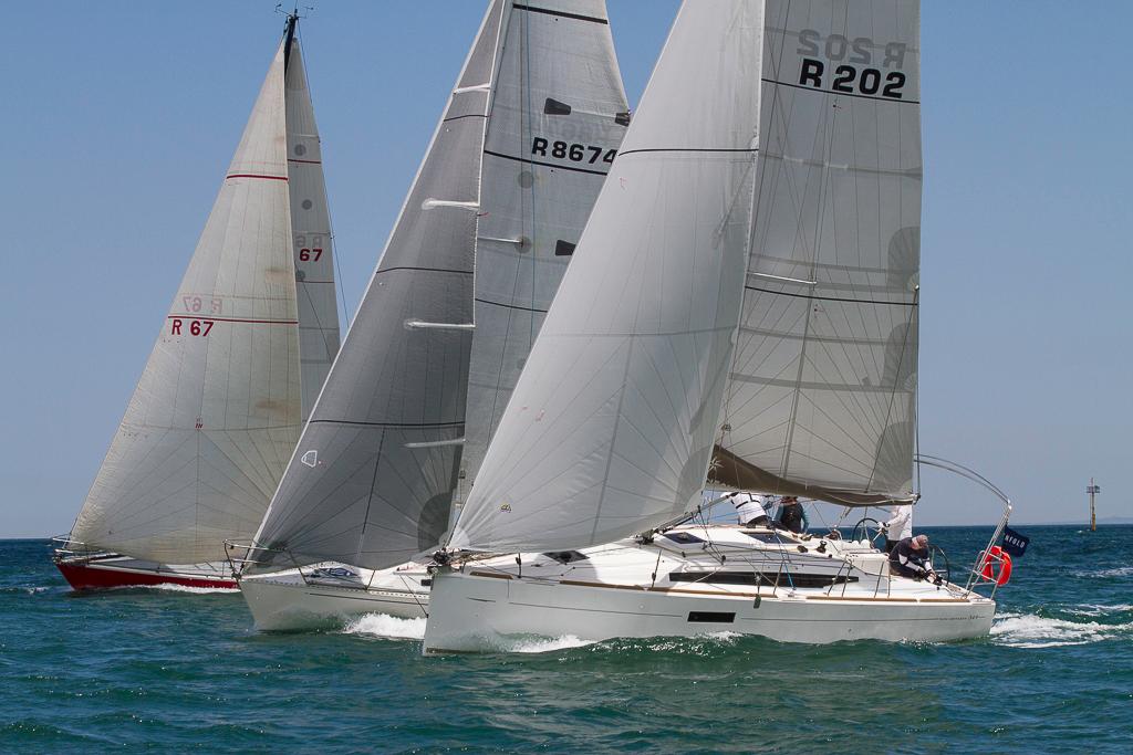 Nanga Mai, Compromise and Eneseay away in the Cruising fleet. - Lipton Cup Regatta 2017 photo copyright Bernie Kaaks taken at  and featuring the  class