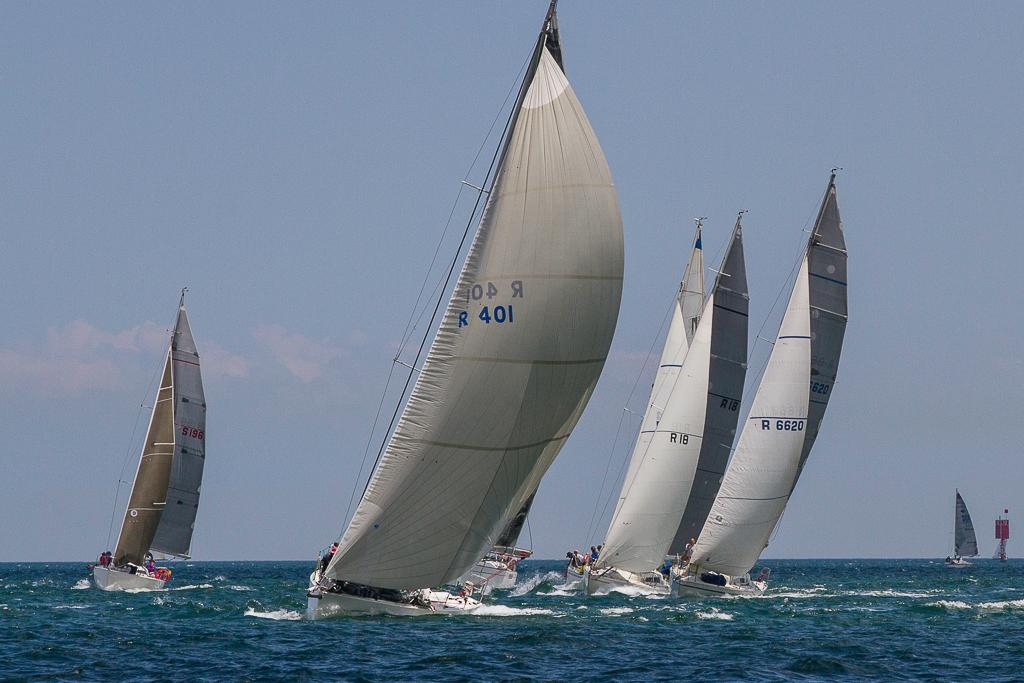 Gary Prestedge's One for the Road (R401) took line honours in the Cruising fleet. - Lipton Cup Regatta 2017 photo copyright Bernie Kaaks taken at  and featuring the  class