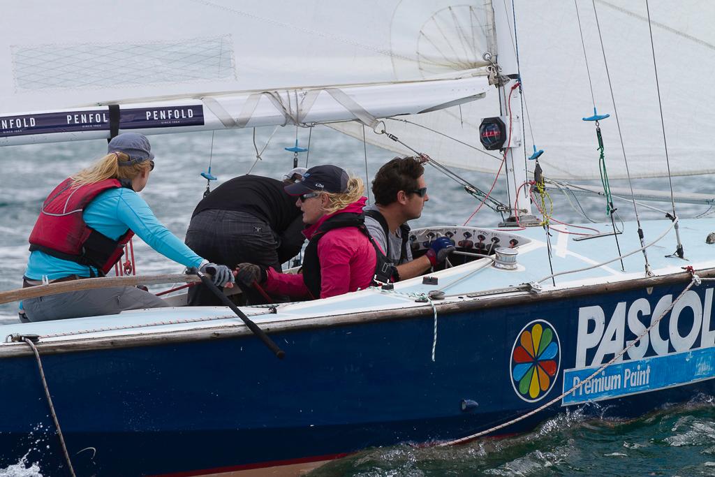 Alison Wilson had a good day out in the YW Diamond, Pascol. - Lipton Cup Regatta 2017 photo copyright Bernie Kaaks taken at  and featuring the  class